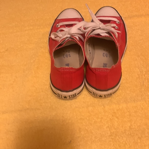 ALL STAR Converse color Red size men’s 7 Women’s 7 - Picture 3 of 5